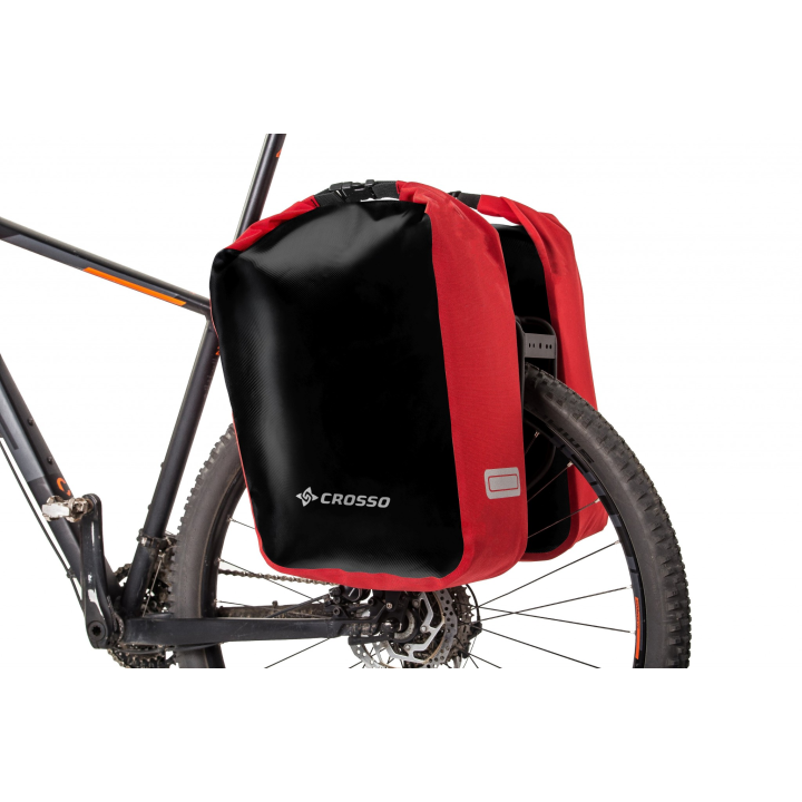 CROSSO Dry Plus Bicycle Touring Panniers 60 L 