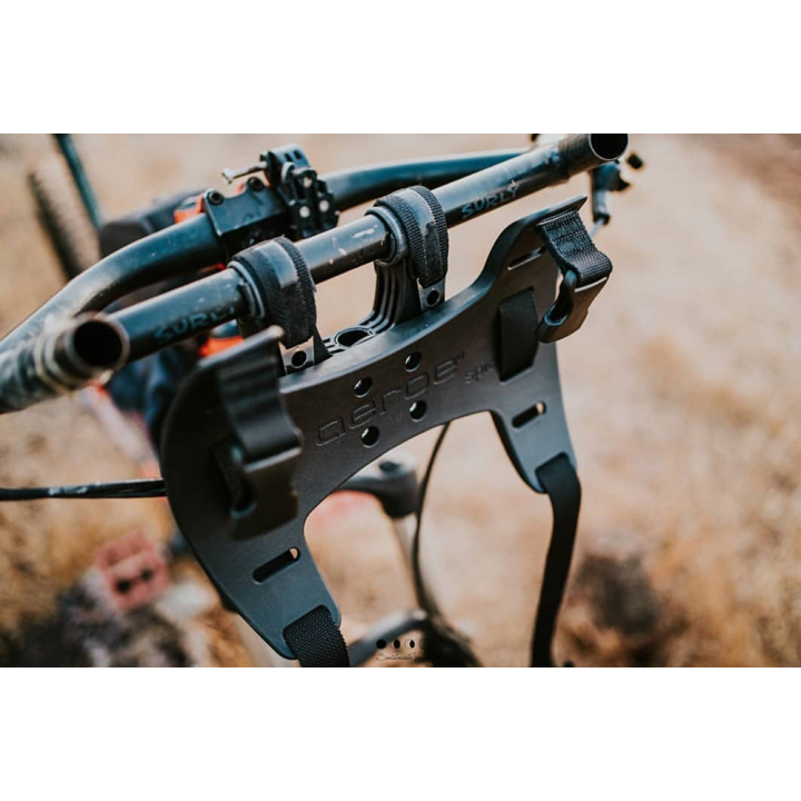 AEROE SPIDER Handlebar Cradle black - portapacchi da manubrio