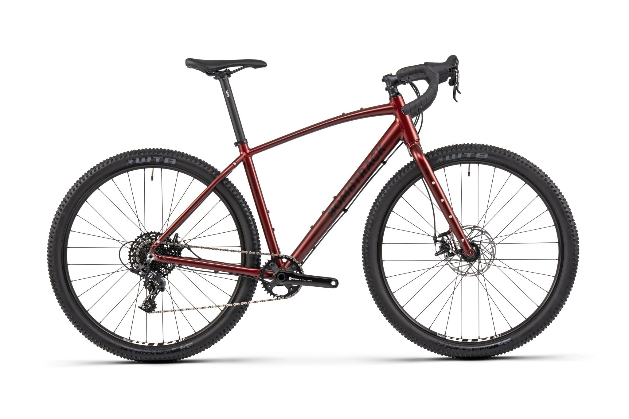 BOMBTRACK Beyond AL Apex - Matt Metallic Red