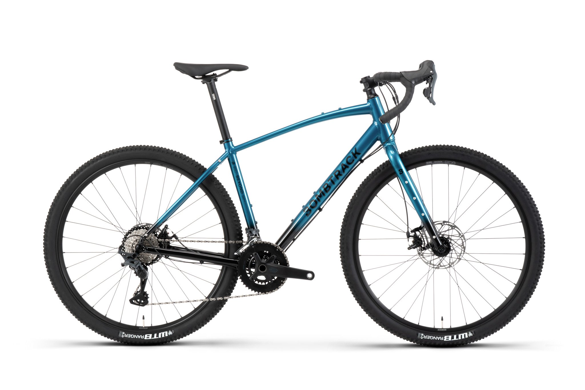 BOMBTRACK Beyond AL Sword - Metallic Black / Turquoise