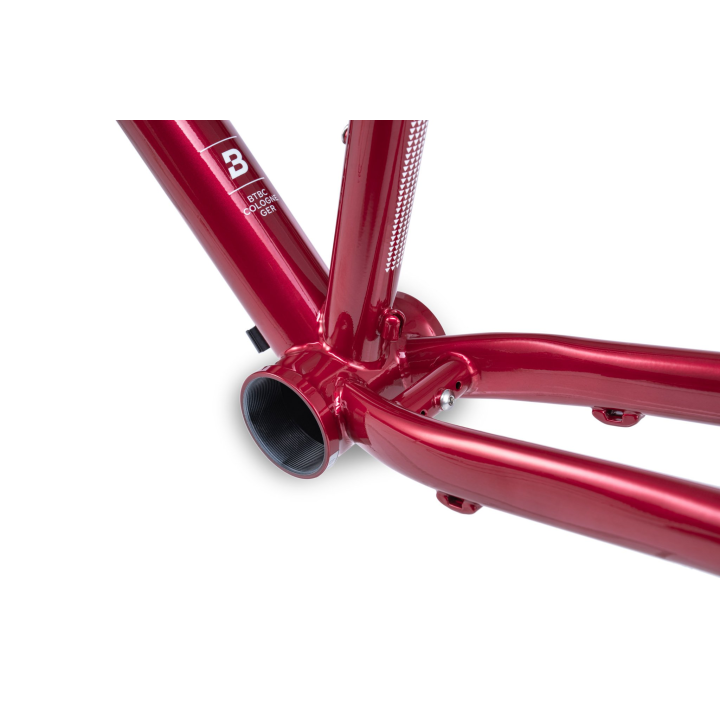 Bombtrack Hook Metallic Red – Steel Gravel Frameset