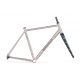 BOMBTRACK Hook EXT Ti Frameset - Titanium / Black 