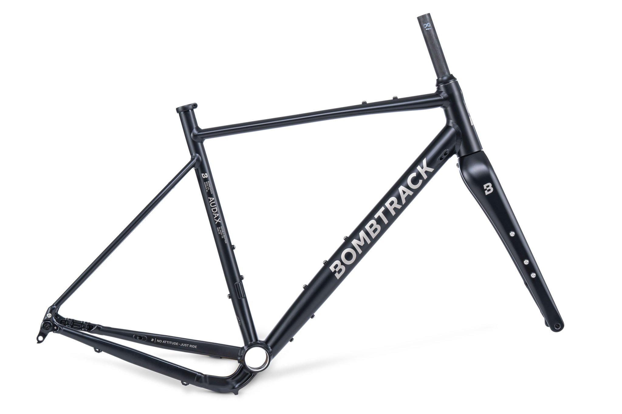BOMBTRACK Audax AL Frameset - Matt Black