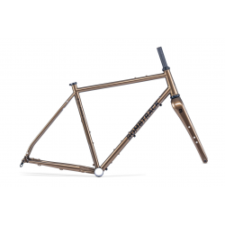 BOMBTRACK Audax Frameset - Metallic Dark Brown