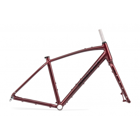 BOMBTRACK Beyond AL Set Telaio e Forcella - Matt Metallic Red