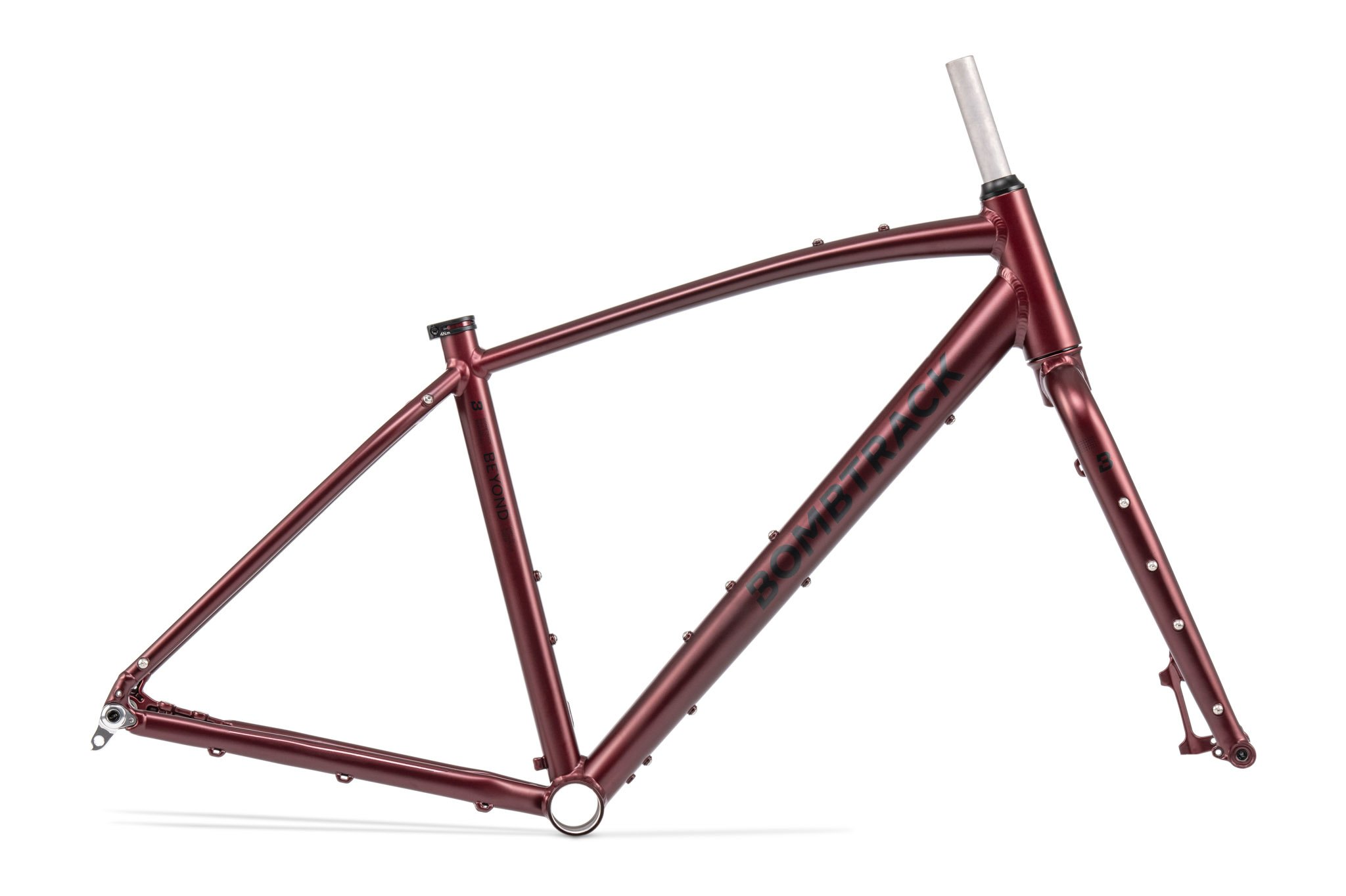 BOMBTRACK Beyond AL Frameset - Matt Metallic Red