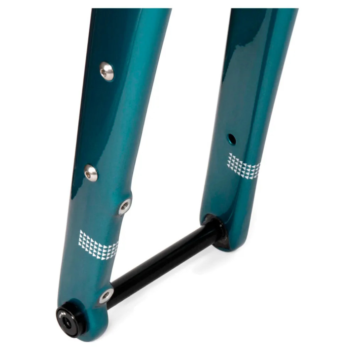 BOMBTRACK Hook Set Telaio e Forcella - Metallic Teal / Black Fade