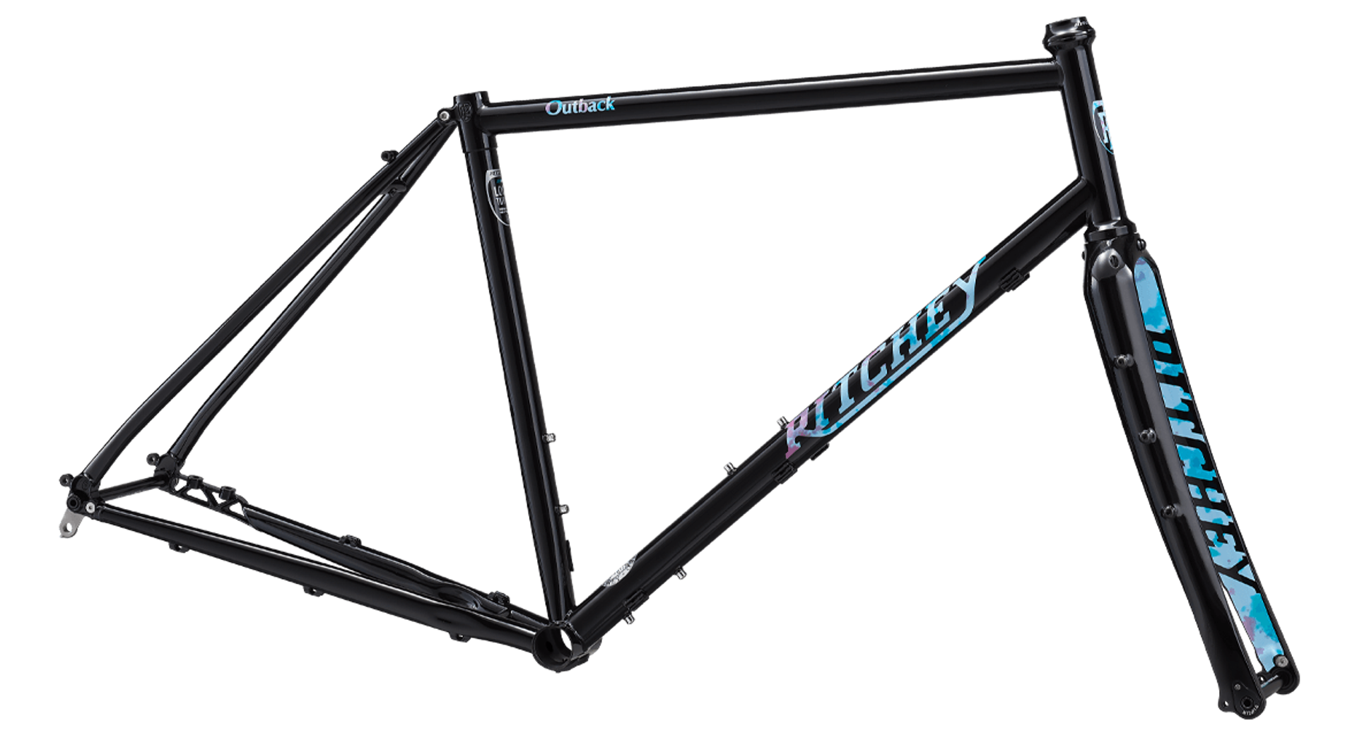 RITCHEY Outback Frameset - Aurora (BLACK/TIE DYE)