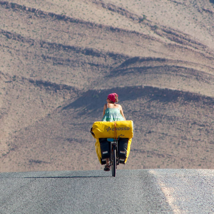 Crosso Dry 60 Rail System – Borse cicloturismo impermeabili 60L