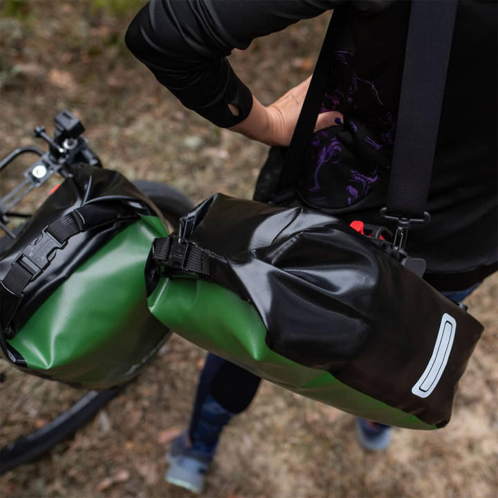 Crosso Dry 30 Rail System – Borse cicloturismo impermeabili 30L