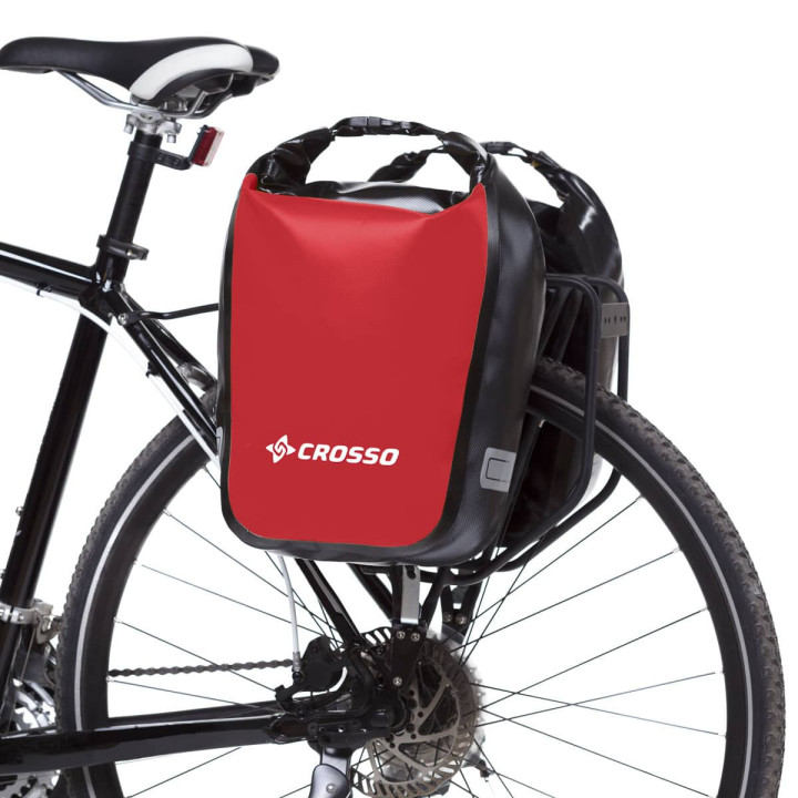 Crosso Dry 30 Rail System – 30L Waterproof Touring Panniers