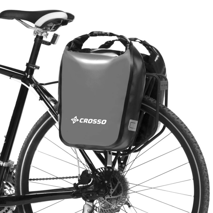 Crosso Dry 30 Rail System – 30L Waterproof Touring Panniers