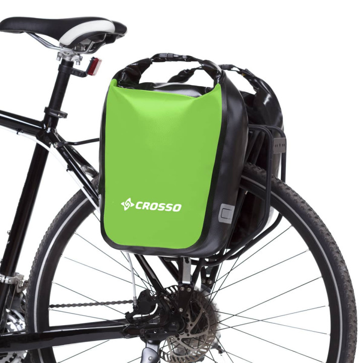 Crosso Dry 30 Rail System – 30L Waterproof Touring Panniers