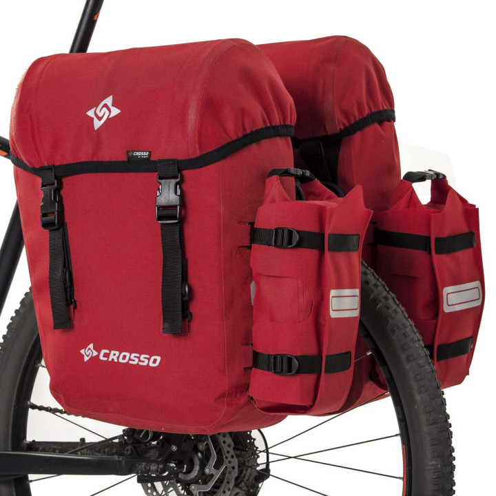 Crosso Expert 66 Crosso System – Panniers expedition in Cordura | Bikejamming