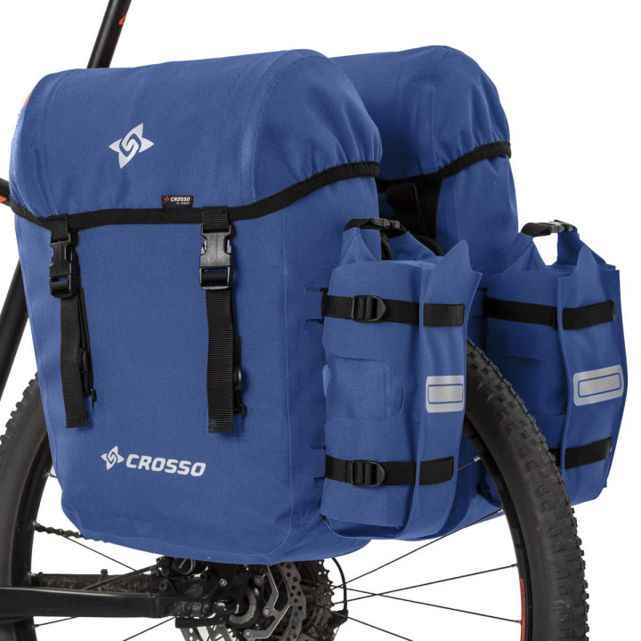 Crosso Expert 66 Crosso System – Panniers expedition in Cordura | Bikejamming
