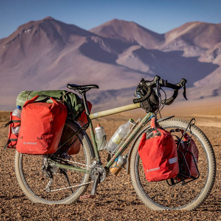 Crosso Twist 30 Crosso System – 30L Cordura Touring Panniers | Bikejamming