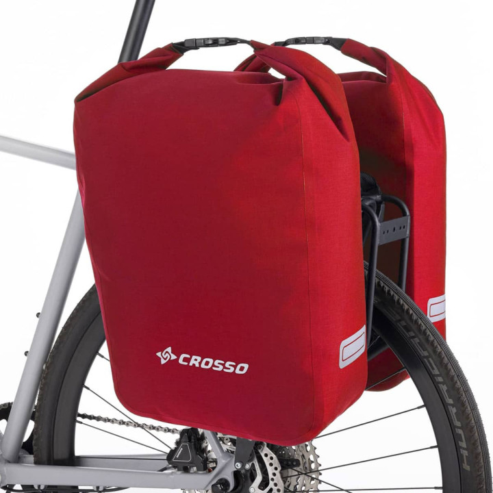 Crosso Twist 60 Rail System – Panniers Cordura 60L regolabili | Bikejamming