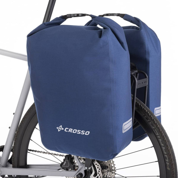 Crosso Twist 60 Rail System – Panniers Cordura 60L regolabili | Bikejamming