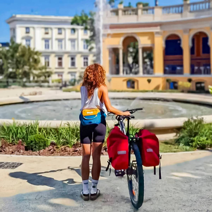 Crosso Twist 60 Rail System – 60L Cordura Touring Panniers | Bikejamming