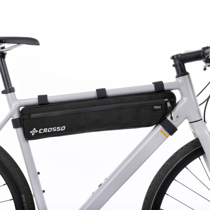 Crosso Zipper Frame Bag – Borsa da telaio bikepacking