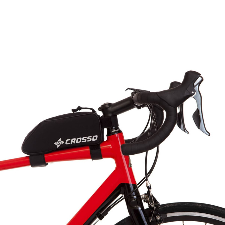 Crosso Zipper Top Bag – Bikepacking Top Tube Bag