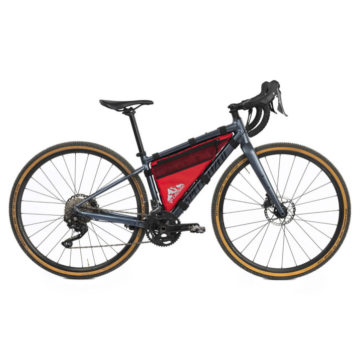 Crosso Zipper Cosinus Custom Frame Bag | Bikepacking Frame Bag