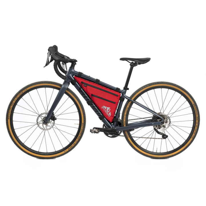Crosso Zipper Cosinus Custom Frame Bag | Bikepacking Frame Bag