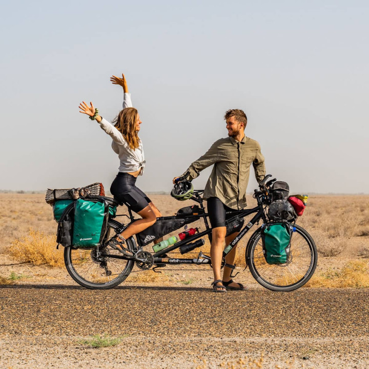 Crosso Zipper Cosinus Custom Frame Bag | Bikepacking Frame Bag