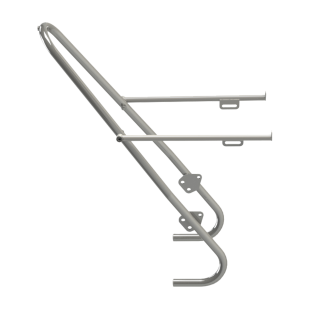 Tubus Tara stainless steel front lowrider rack