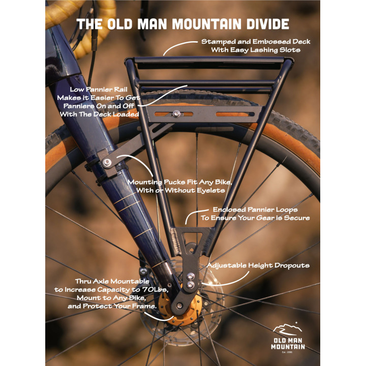 Old Man Mountain Divide portapacchi MTB e gravel | Bikejamming