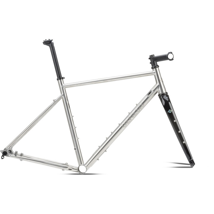 Genesis Croix de Fer 931 Frameset Reynolds 931 – Telaio gravel inox | Bikejamming