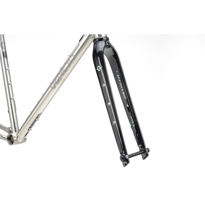 Genesis Croix de Fer 931 Frameset Reynolds 931 – Stainless Gravel Frame | Bikejamming