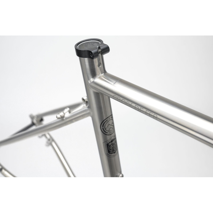 Genesis Croix de Fer 931 Frameset Reynolds 931 – Stainless Gravel Frame | Bikejamming