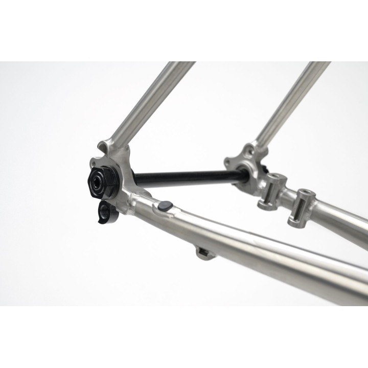 Genesis Croix de Fer 931 Frameset Reynolds 931 – Stainless Gravel Frame | Bikejamming