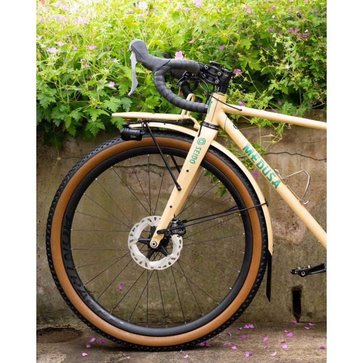 SEIDO MGV | Carbon adventure fork for loaded touring | Bikejamming