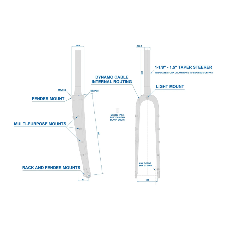 RITCHEY WCS Carbon Adventure Gravel | Gravel & bikepacking fork