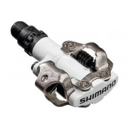 Shimano Pedali Sgancio Rapido SPD-SL PD-M 520 Bianco