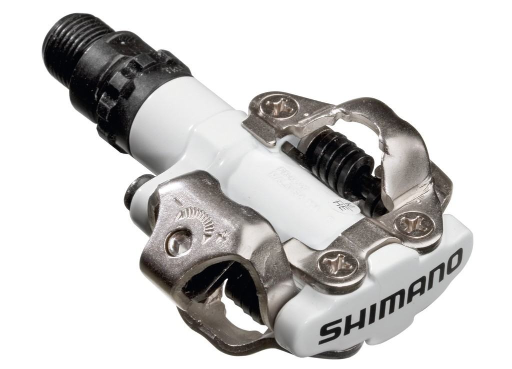 Shimano Pedali Sgancio Rapido SPD-SL PD-M 520 Bianco