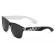 occhiali da sole XLC 'Madagaskar''SG-F06 montatura bianco/nero lenti col.fumo 