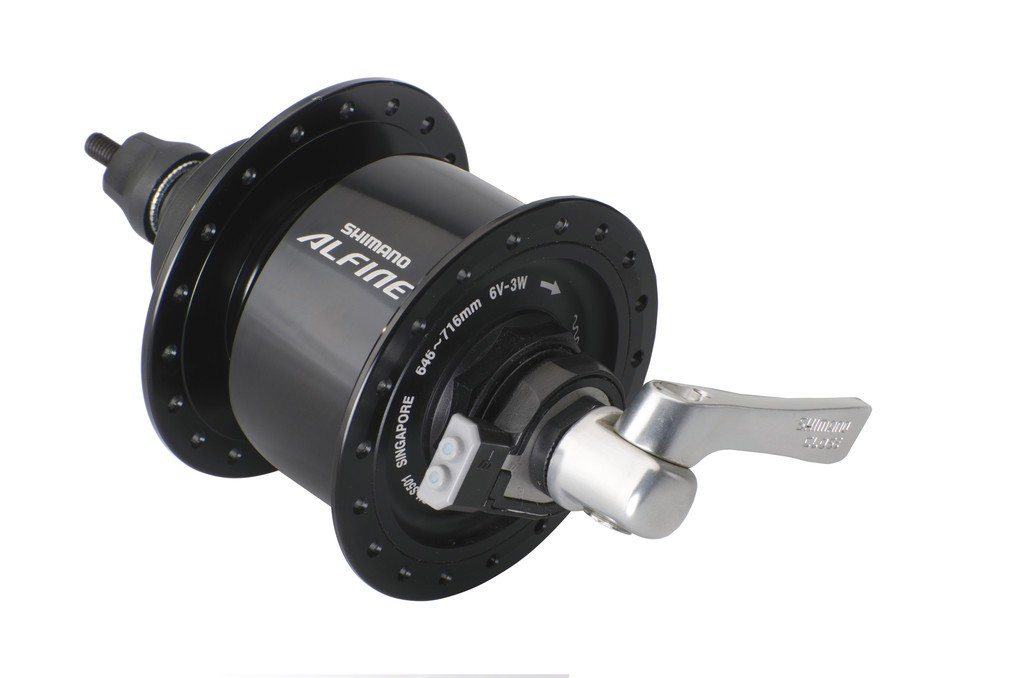 Shimano Alfine mozzo con dinamo RA DHS501 36 fori per Center