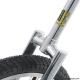 Monociclo QU-AX 20" Luxus cromo 1002 con cerchio in allum. ruota, nero 
