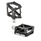 Coppia pedali XLC BMX/Freeride PM-M12. nero/argento