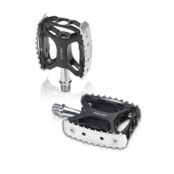 Coppia pedali XLC MTB/ trekking PD-M17 grigio/argento