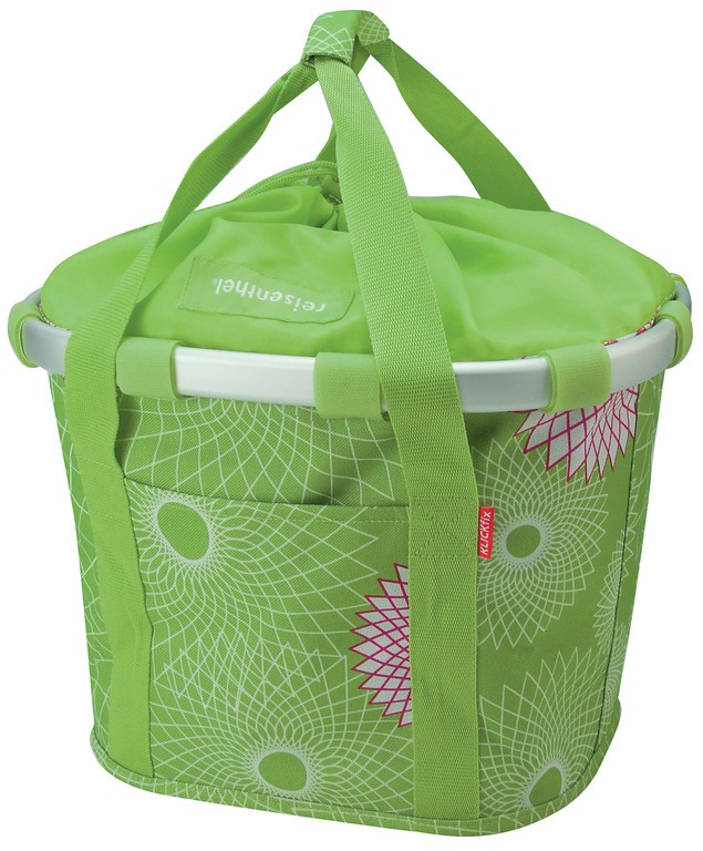 Klickfix City Bikebasket verde lime