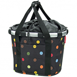 Klickfix City Bikebasket dots