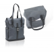 XLC Borsa shopping 'Community Line' slade grey, 32x13x36cm, 15ltr 