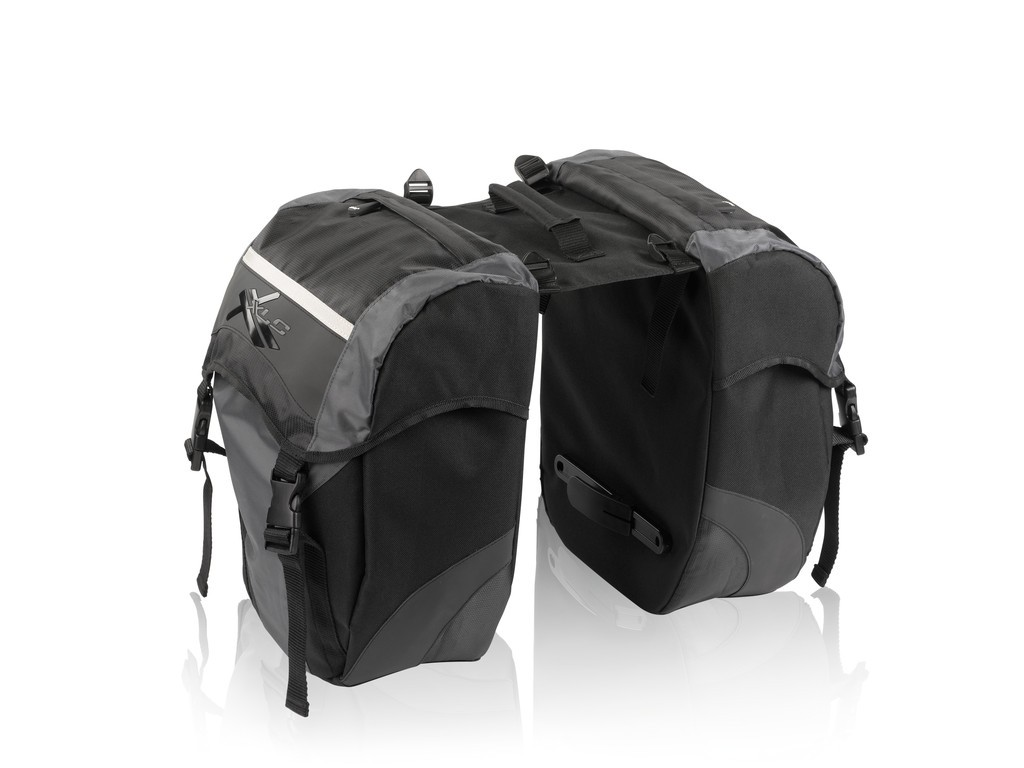 Borsa doppia XLC BA-S41 nero/antracite 