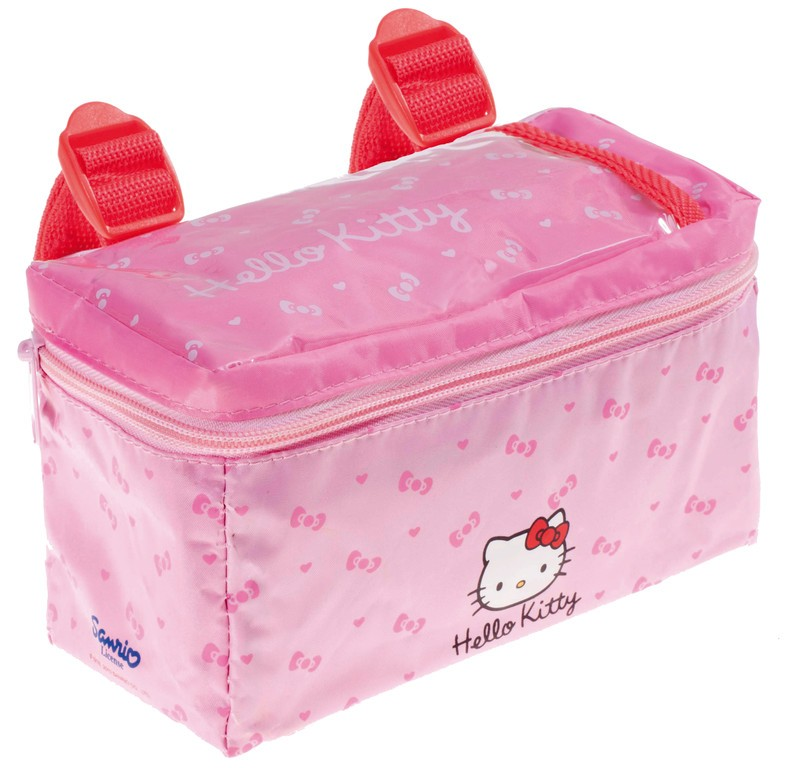 Borsa manubrio per bici da bambina Hello Kitty 