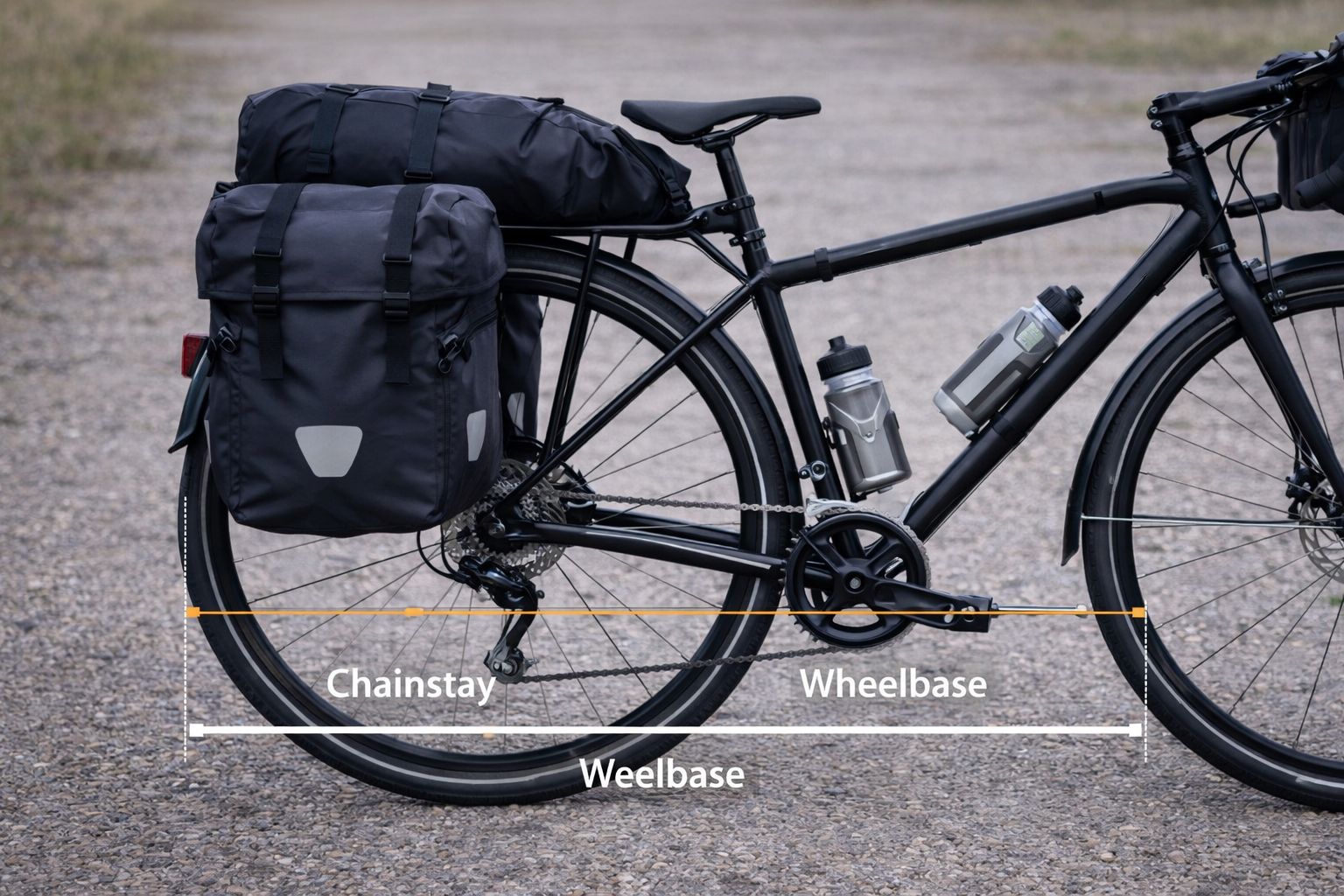 Bici con carico strutturale