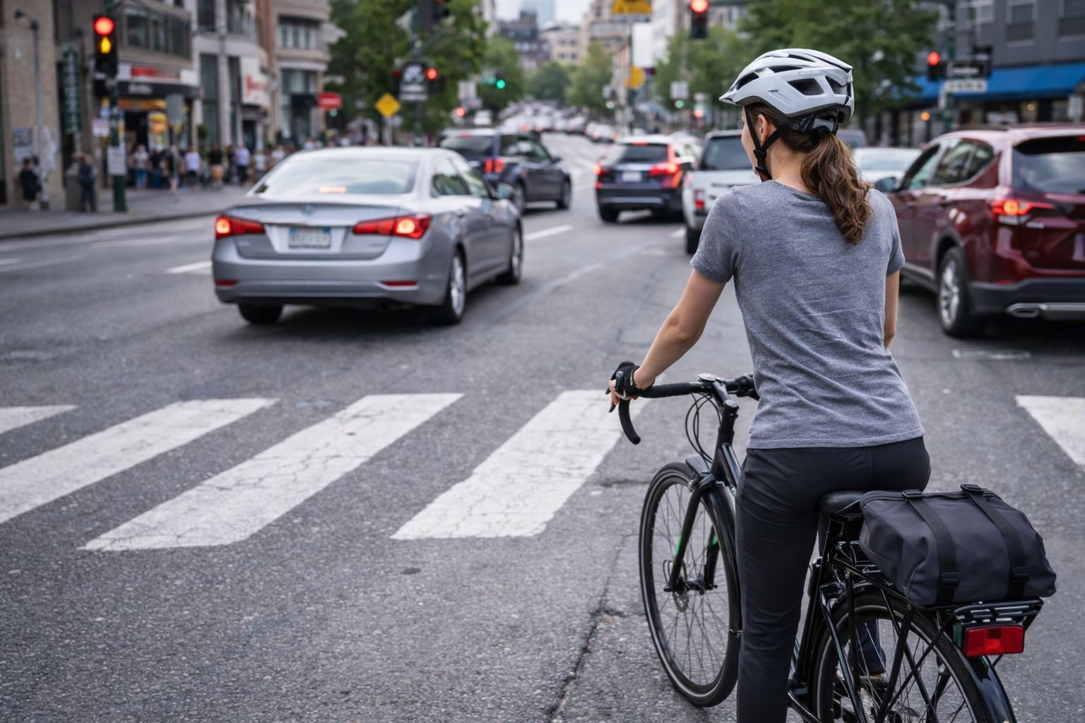 Uso intensivo di bici urbana